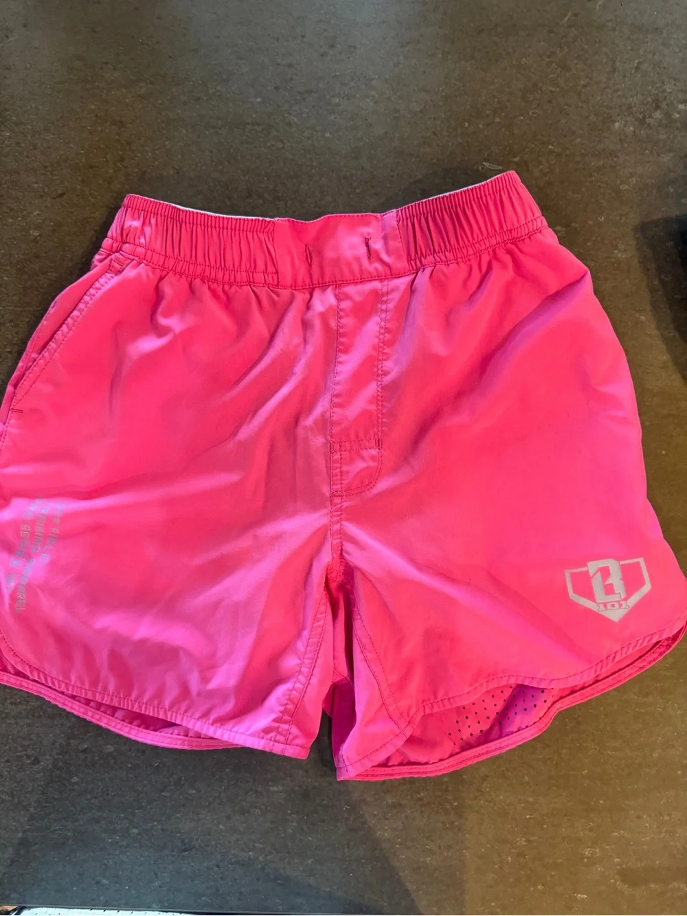 Baseball lifestyle 101 ' Pink Athletic Shorts